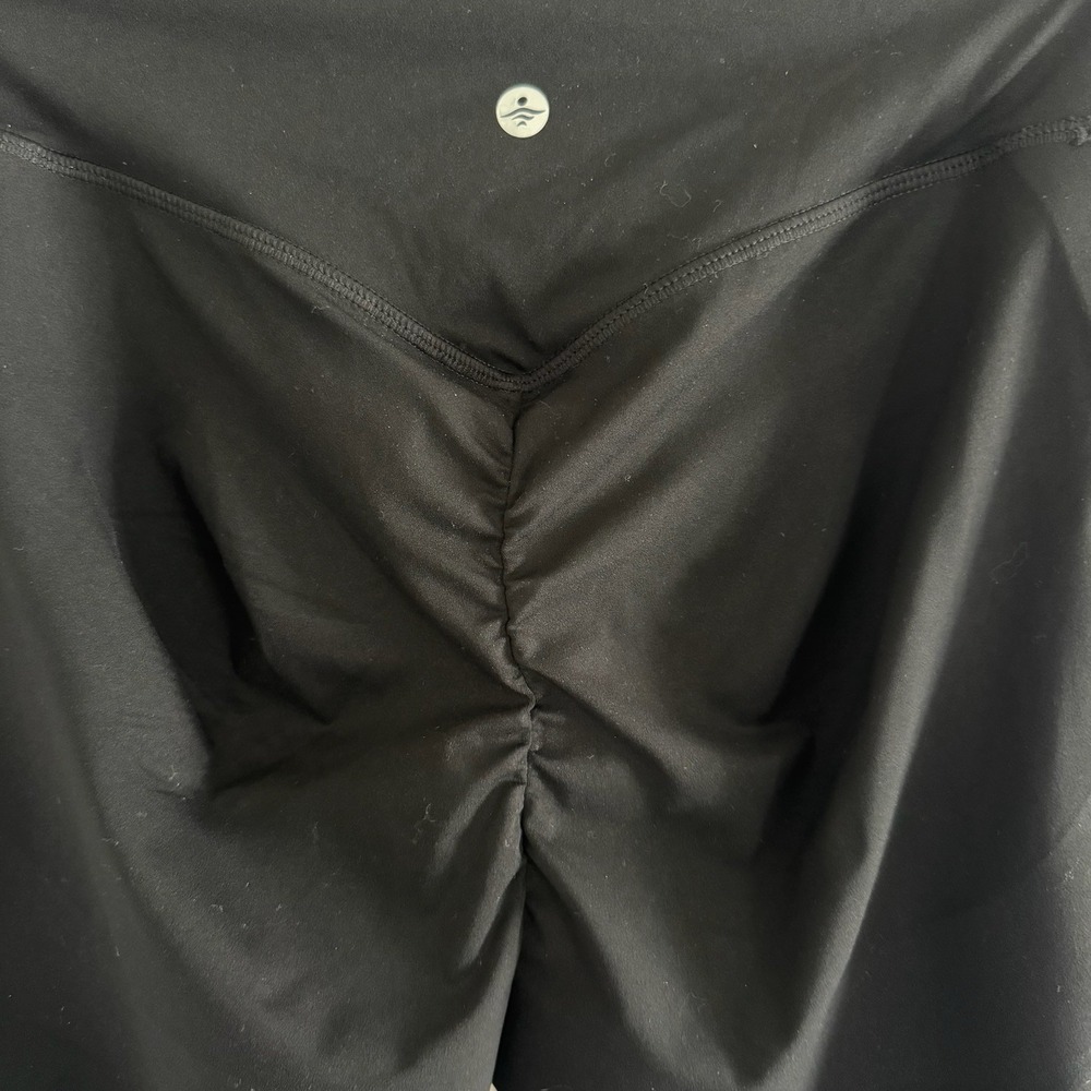 Halara Ultrasculpt Leggings Large Black High Waisted Tummy Control Butt Shaping